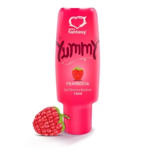 Gel Térmico Beijável Yummy 15ml - FRAMBOESA