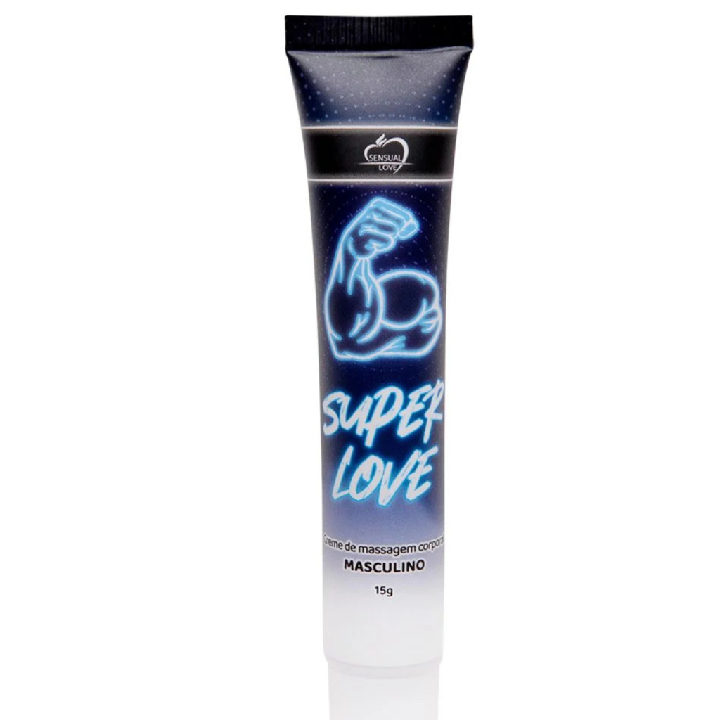 Gel Funcional Prolongador de Ereção Masculino 15g - SUPER LOVE