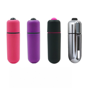 Vibrador Mini Power Bullet nas cores Branca ou Preta com 1 Modo de Vibração
