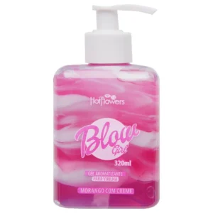 Creme Hidratante Beijável para Virilha 320ml - BLOW GIRL MORANGO COM CREME
