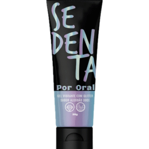 Lubrificante Funcional Térmico Beijável 50g - SEDENTA POR ORAL ALGODÃO DOCE