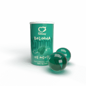 Bolinhas Lubrificantes Térmicas Beijáveis Yummy 2 unidades - ICE MENTA