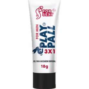 Gel Funcional Prolongador Masculino 18g - FOR MEN PLAY PALL 3X1