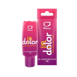Gel Funcional Dessensibilizante Anal Unissex 15g - INDOLOR