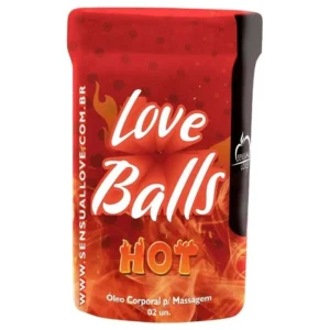 Bolinhas Lubrificantes Térmicas Love Balls 2 unidades - HOT
