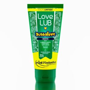 Lubrificante Beijável Love Lub Bubbalove 60g - MENTA