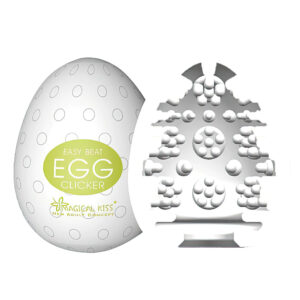 Egg Masturbador Silicone Texturizado Masculino - CLICKER