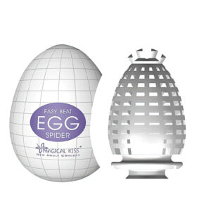 Egg Masturbador Silicone Texturizado Masculino - SPIDER
