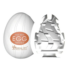 Egg Masturbador Silicone Texturizado Masculino - TWISTER