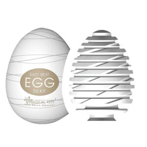 Egg Masturbador Silicone Texturizado Masculino - SILKY