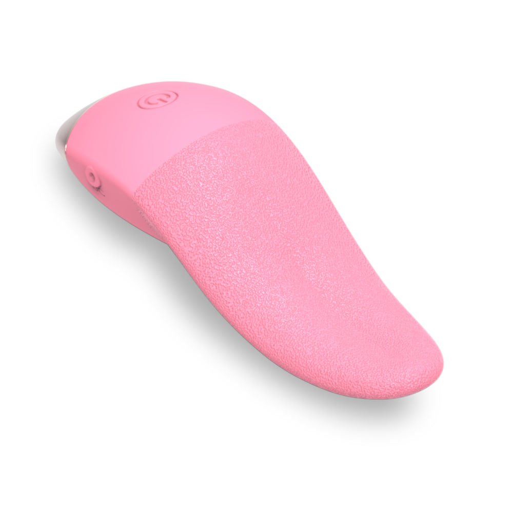 Vibrador em Formato de Língua na cor Rosa com 10 Modos de Vibração - Imagem 4