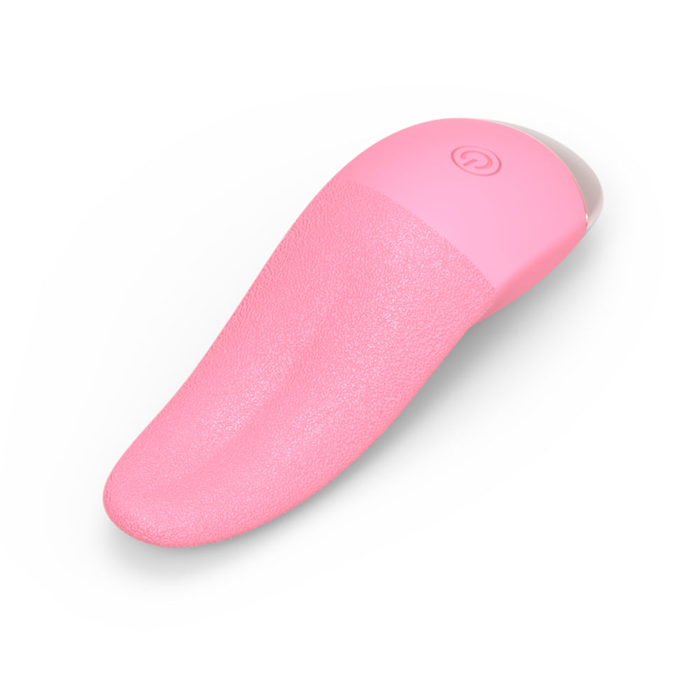 Vibrador em Formato de Língua na cor Rosa com 10 Modos de Vibração - Imagem 5