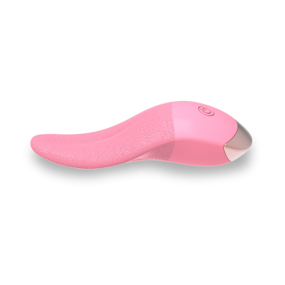 Vibrador em Formato de Língua na cor Rosa com 10 Modos de Vibração - Imagem 6