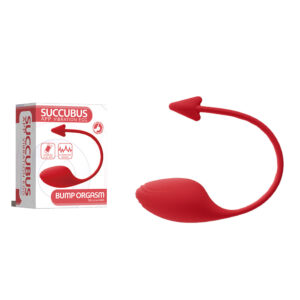 Vibrador Ponto G com Controle por Aplicativo na cor Vermelha e 9 Modos de Vibração - BUMP ORGASM