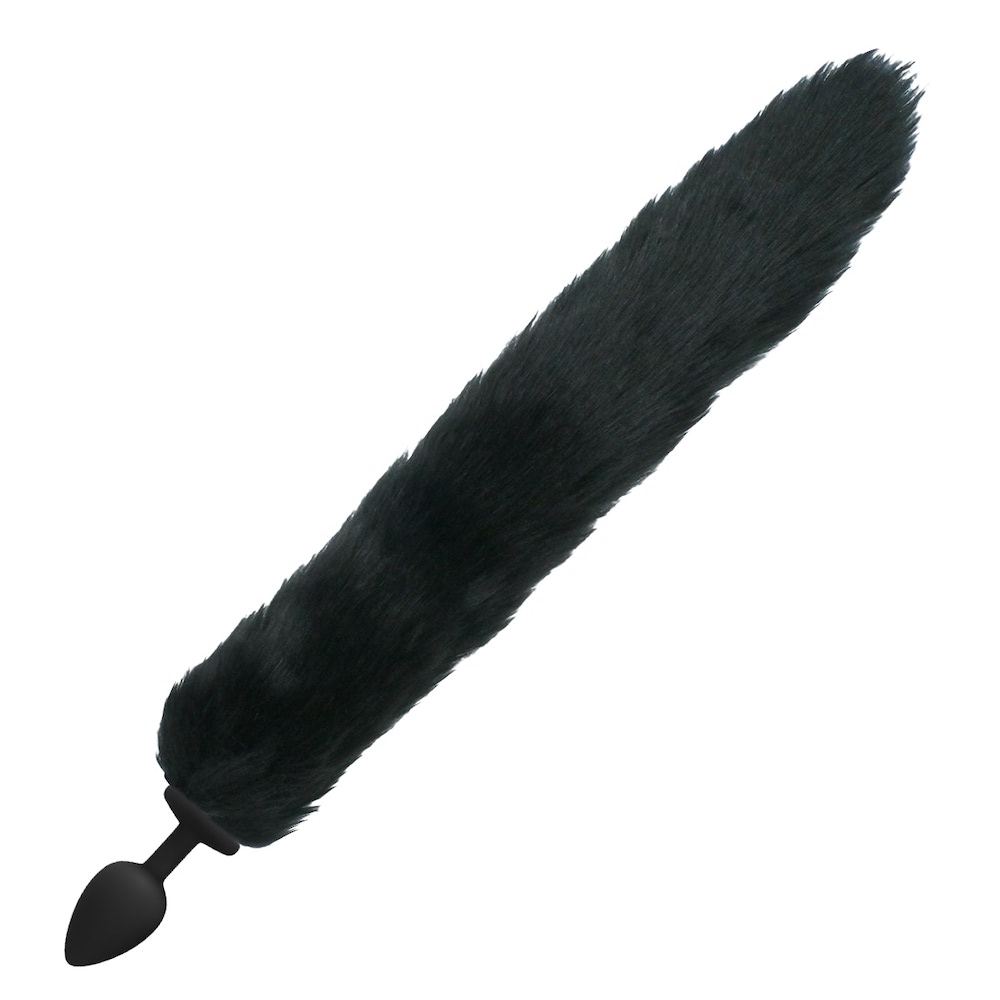 Plug Anal com Rabo de Raposa - TAMANHO P NA COR PRETA - Imagem 3