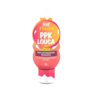 Gel Funcional Beijável Excitante Feminino 15g - PPK LOUCA