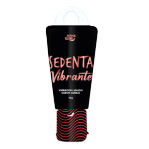 Gel Funcional Beijável Sedenta Vibrante 18g - CEREJA