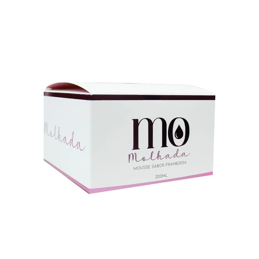 Mousse Hidratante Íntimo Mo Molhada 200ml - FRAMBOESA - Imagem 3