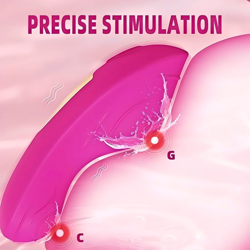 Vibrador de Calcinha com Controle por Aplicativo na Cor Pink com 9 Modos de Vibração - BUTTERFLY - Imagem 3