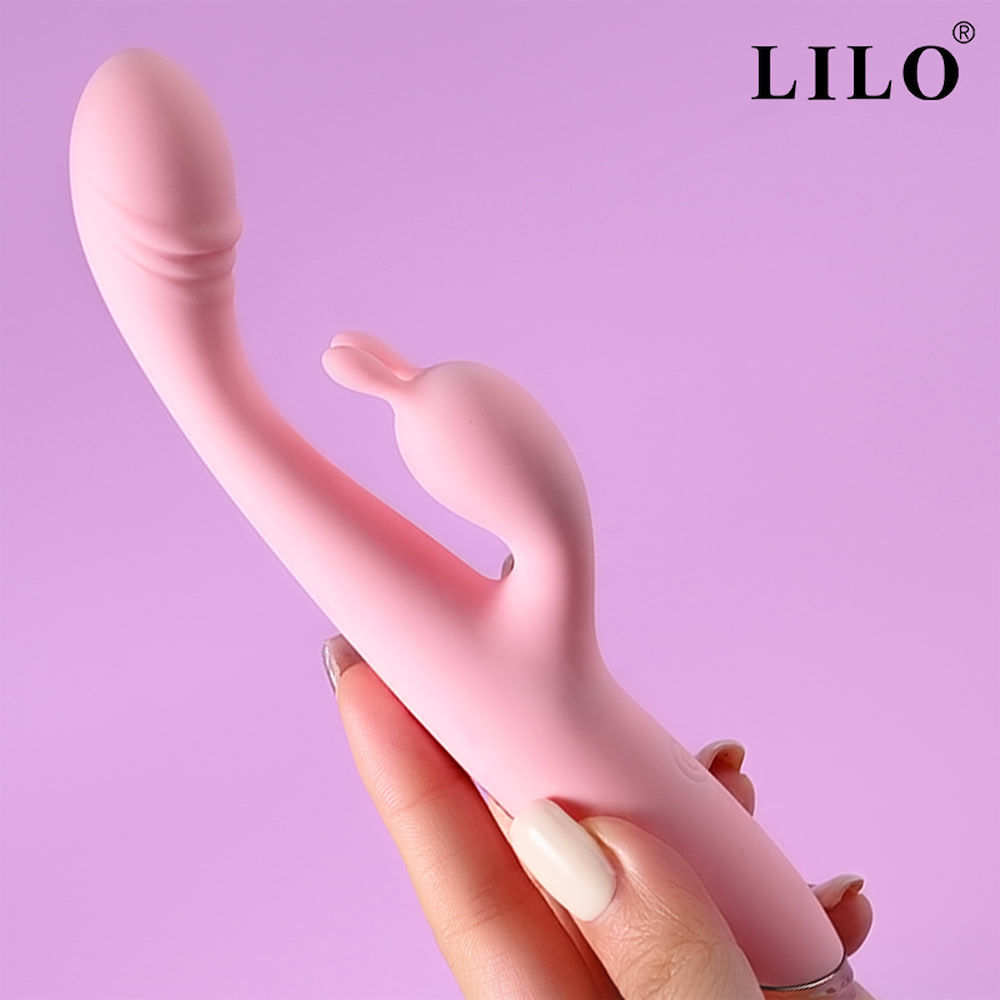 Vibrador Dupla Estimulação na Cor Rosa com 10 Modos de Vibração - Imagem 2