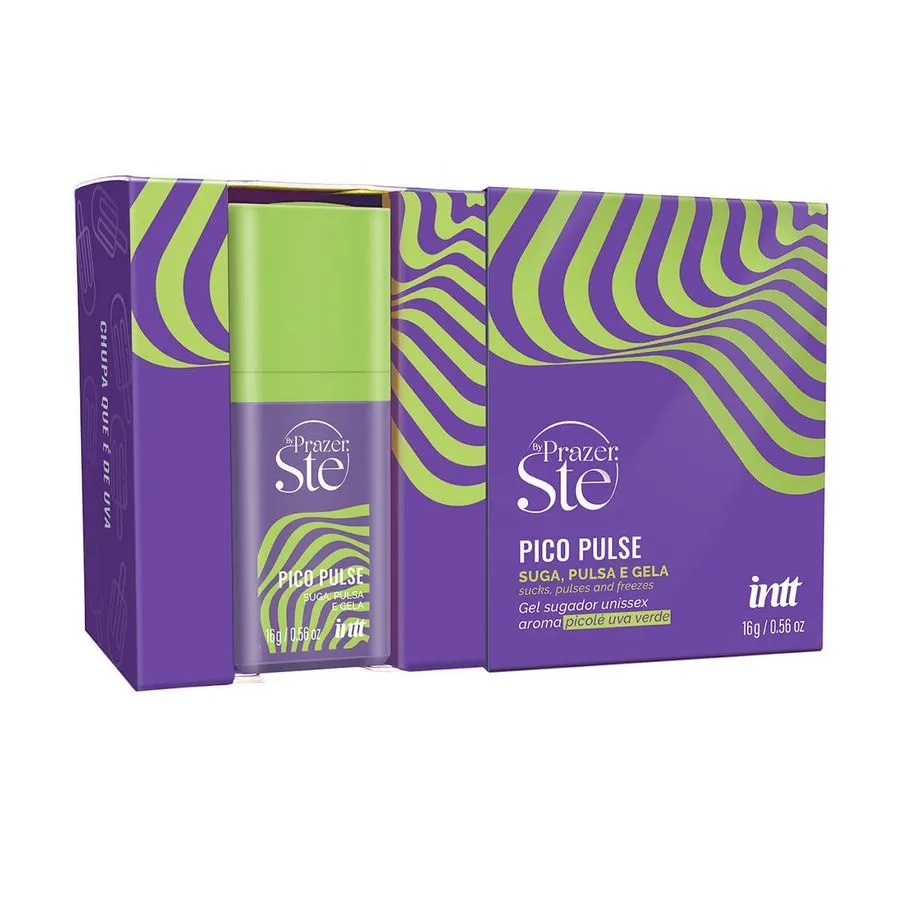Gel Funcional Beijável Pico Pulse 16g - UVA VERDE - Imagem 3