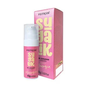 Gel Funcional Beijável Sugalik Momozin 15g - MORANGO COM CHANTILLY