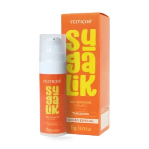 Gel Funcional Beijável Sugalik 15g - TANGERINA