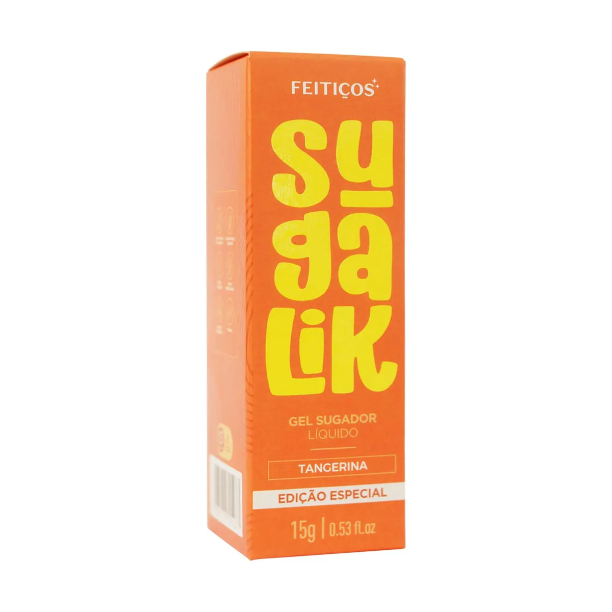 Gel Funcional Beijável Sugalik 15g - TANGERINA - Imagem 2